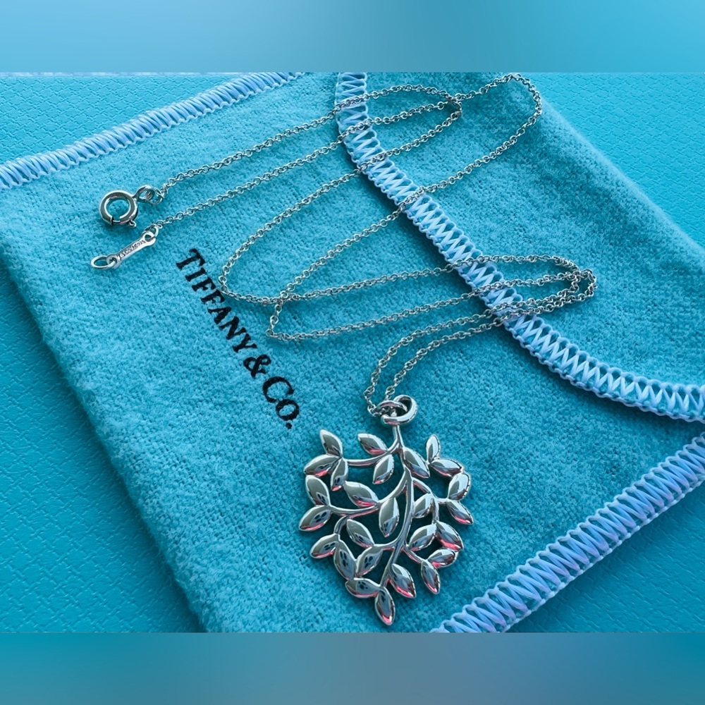Tiffany Paloma Picasso Olive Branch Necklace